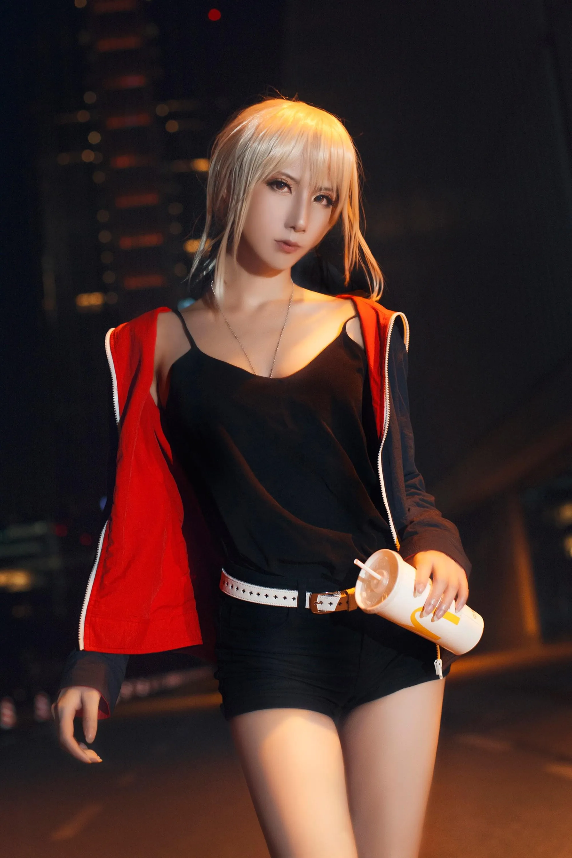 半半子 – NO.42 黑贞4 [34P]插图2